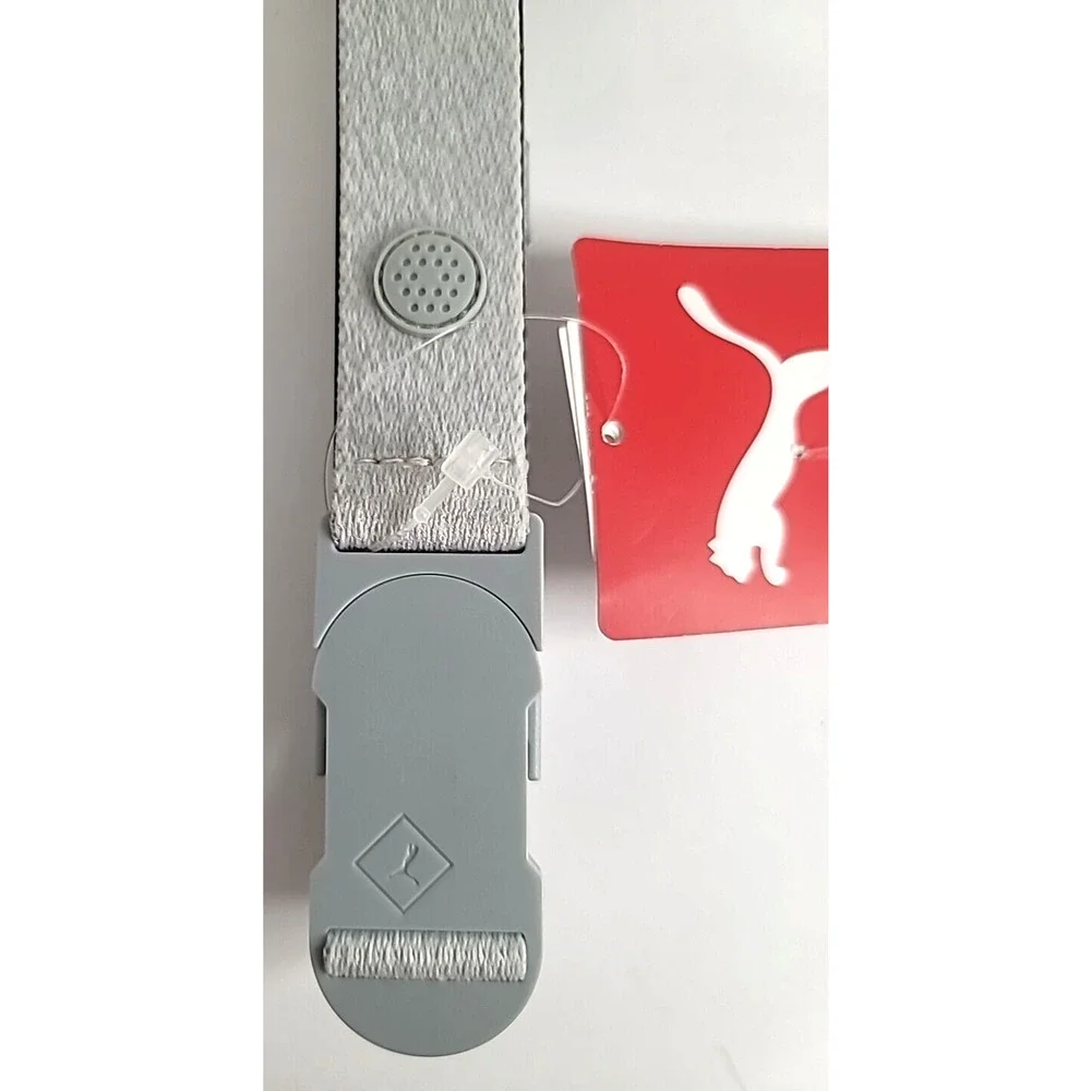 Puma Womens Ultralite Stretch Belt Light Gray - Fits up to 36
